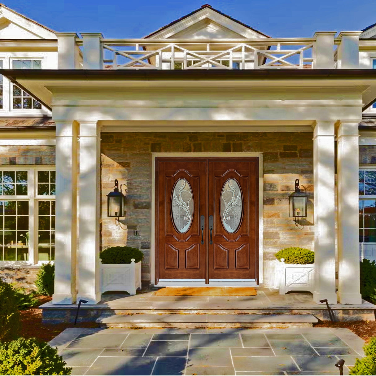 Solid Wood Exterior Door-M800G