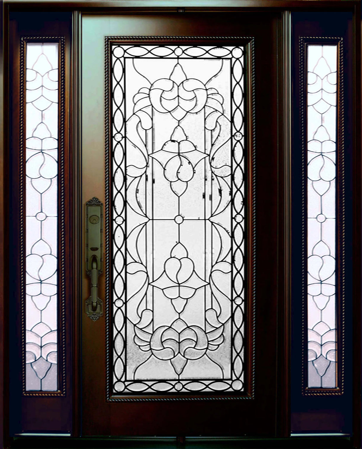 Solid Wood Exterior Door M577
