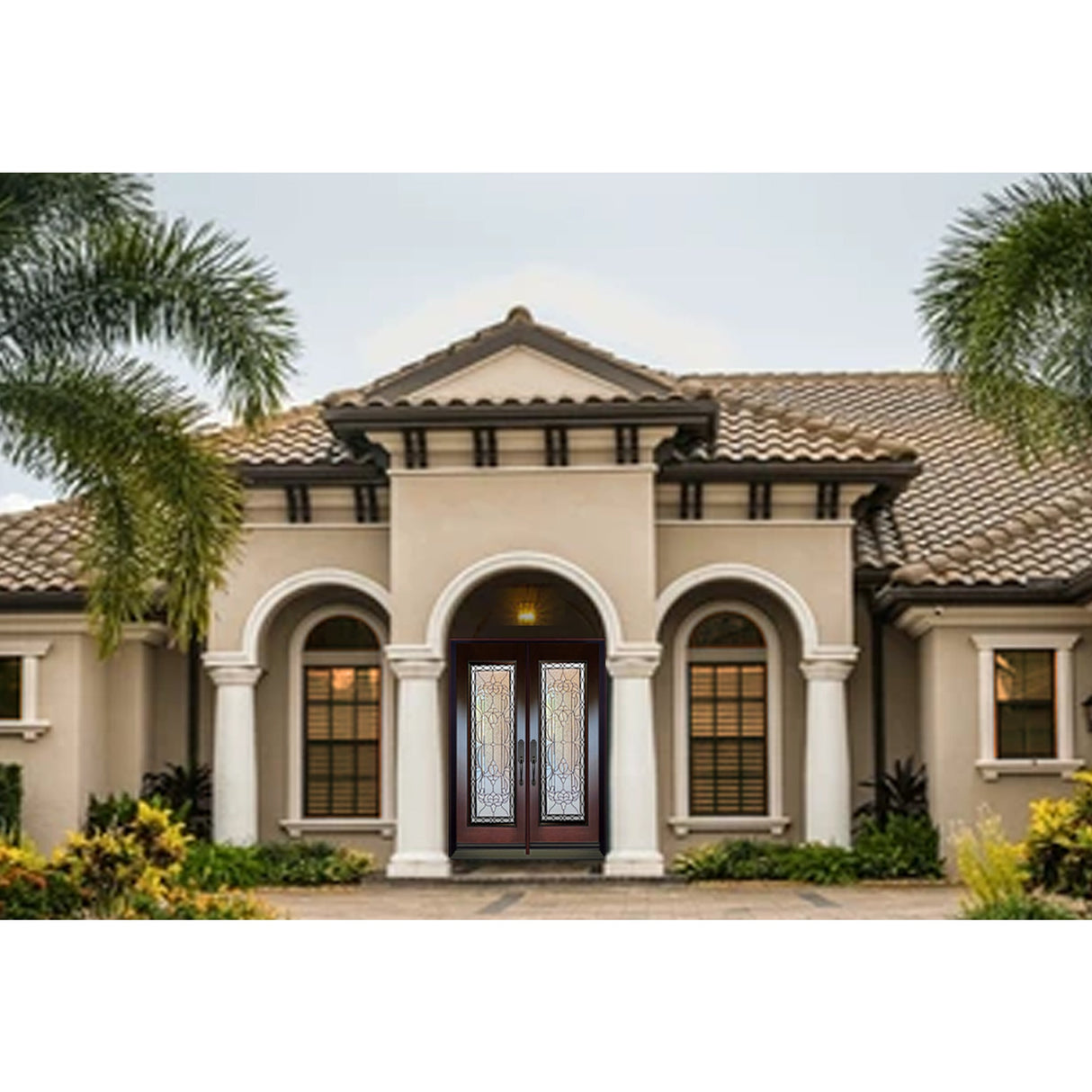 Solid Wood Exterior Door M577