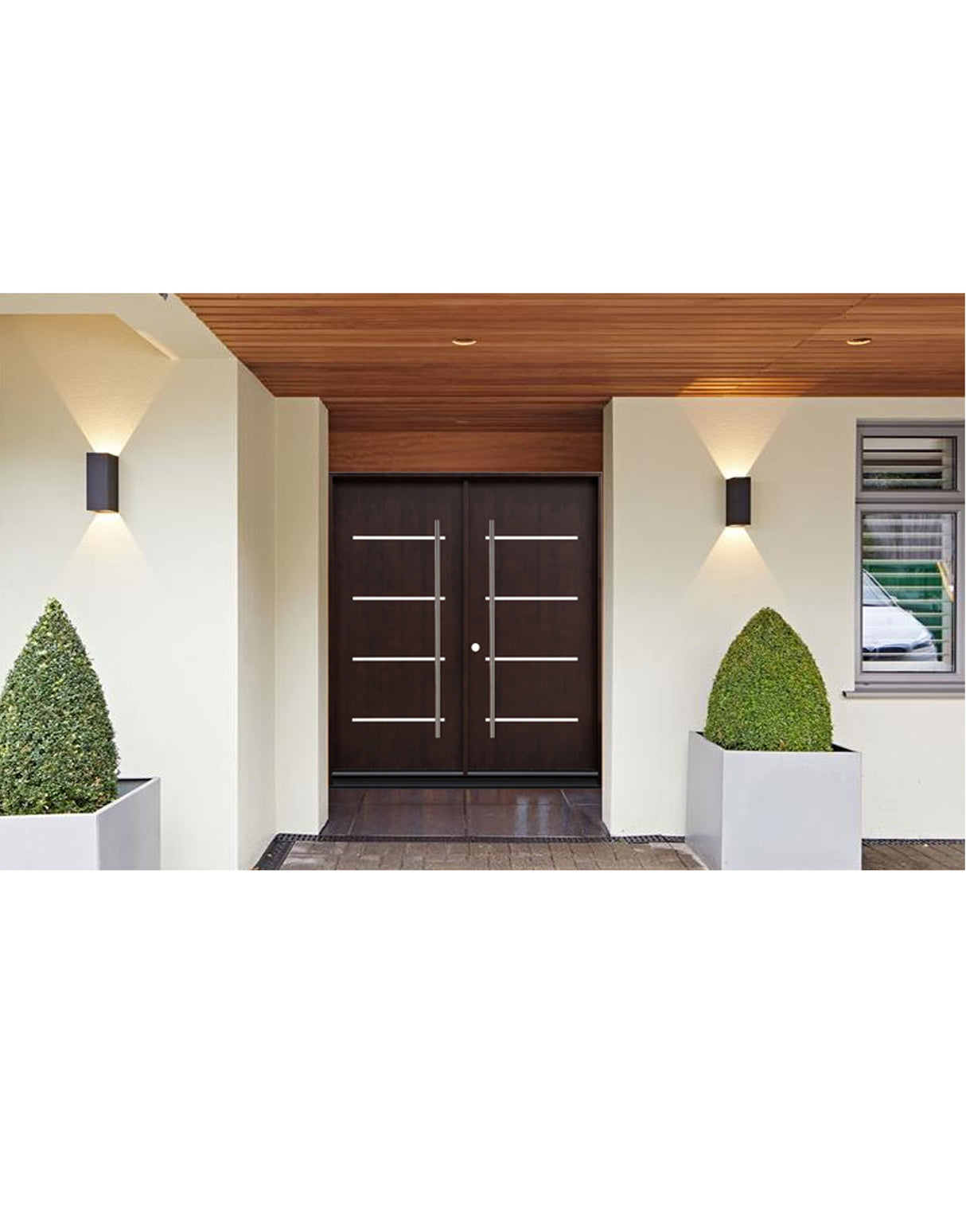 Solid Wood Entry Doors-M5P