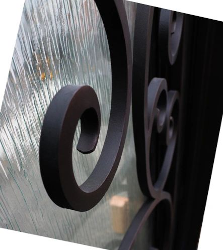 Iron Entry Door#ID01